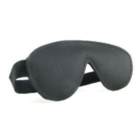 Non-Leather Padded Blindfold Black