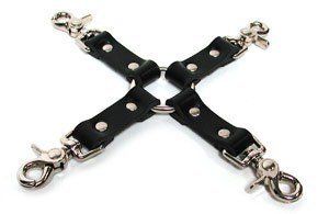 Hog Tie Leather Black