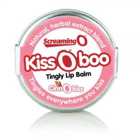 KissOboo Tingly Lip Balm Cinnamon .45oz Tin