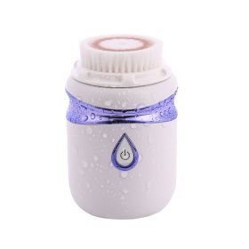 Facial Massage Machine Whitening And Cleansing (Color: Purple)