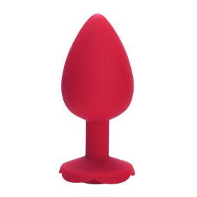 Red Rose Silicone Toy Supplies (Option: Red Rose Large)