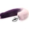 Metal Feather Anal Toys Fox Tail Anal Plug Erotic Anus Toy Butt Plug Sex Toys for Woman and Men Sexy Butt Plug Adult Accessories